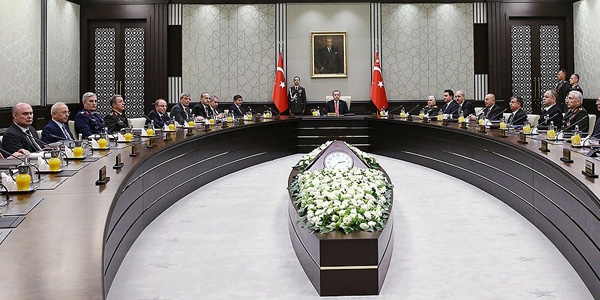 MGK toplantısı sona erdi