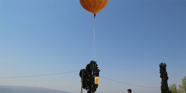 Uzaya b�rek g�nderdi