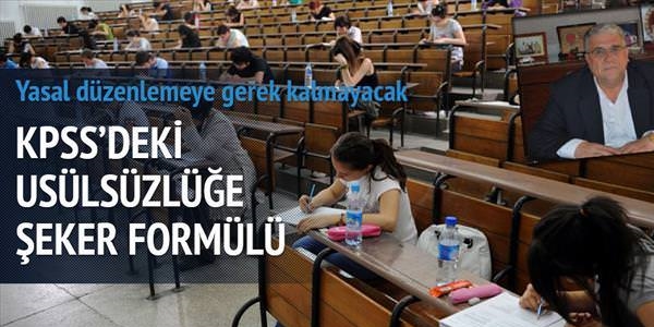 KPSS'de usulsüzlük yapandan maaş geri alınacak