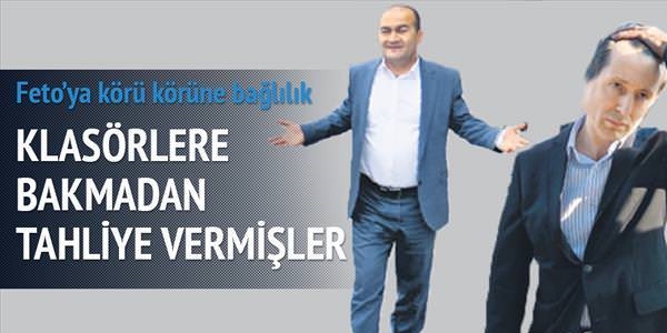1 klasöre bile bakmadan 'Tahliye' demişler