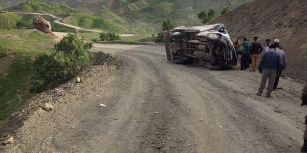 Siirt'te trafik kazası: 11 yaralı