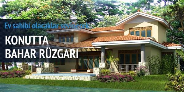 Konutta bahar rüzgarı