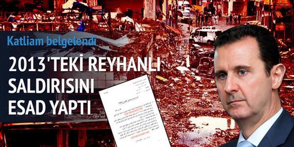 56 kişinin öldüğü Reyhanlı saldırısını Esad rejimi yaptı