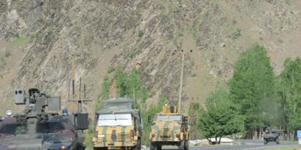 Hakkari'de askeri hareketlilik