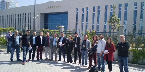 Danıştay'daki tören basına kapatıldı