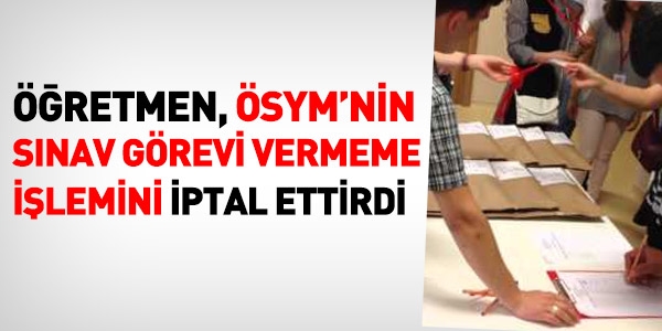 SYM'nin snav grevi vermemesi ilemine iptal karar