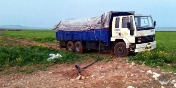 Şanlıurfa'da petrol boru hattında hırsızlık