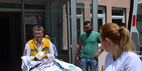 Asker yılanı yakayım derken canından oluyordu