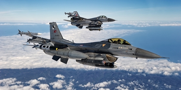 TSK: F-16'lar hava aracn etkisiz hale getirdi