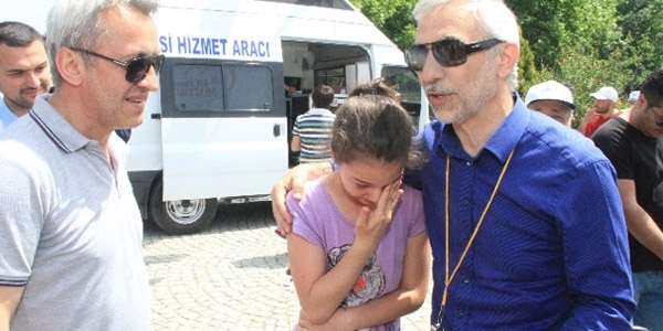 Yarışı tamamlayamayınca gözyaşlarına boğuldu