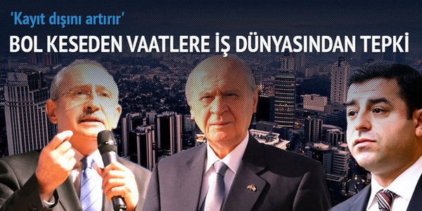 İş dünyası: Bu asgari ücret vaatleri kayıt dışını artırır