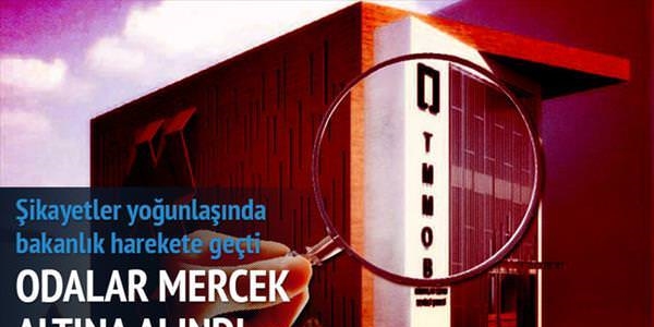 TMMOB'ye bağlı odaları Bakanlık mercek altına aldı