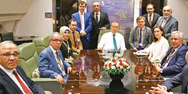 Erdoğan: Üniversite soruları için de tezgah kurmuşlar