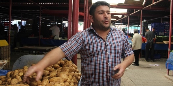 Patates'in fiyatı vatandaşı sevindirdi