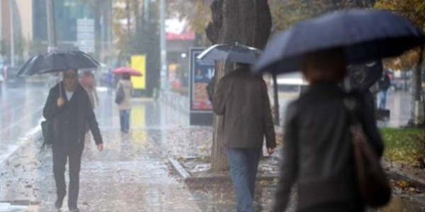 Meteoroloji'den 3 günlük yağış uyarısı