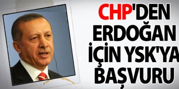 CHP'den YSK'ya başvuru