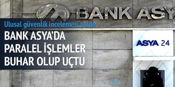 Bank Asya'da 800 bin işlem silinmiş