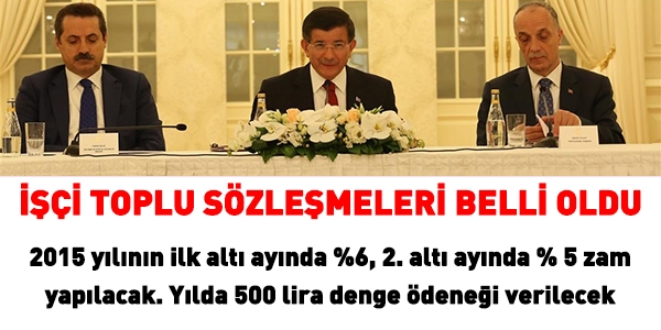 Tüm işçilere 500 TL denge ödeneği verilecek
