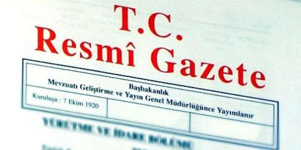 Milletlerarası anlaşmalar Resmi Gazete'de