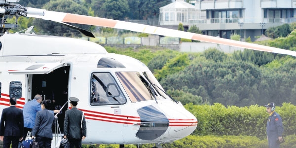 Erdoğan 9 ay sonra ilk kez Tarabya Köşkü'nde kaldı