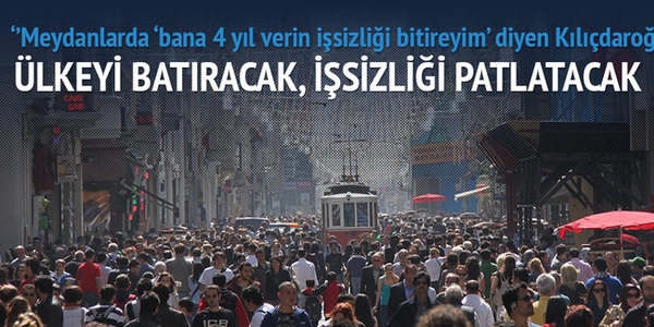 Vaatleri işsizliği patlatacak