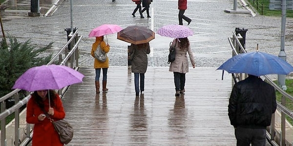 Meteoroloji'den kuvvetli yağış uyarısı / Haritalı