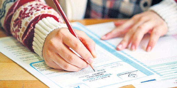 TEOG'da kopya çeken öğrenciye sıfır