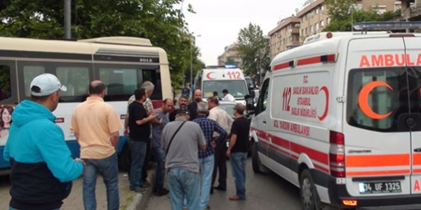 Kartal'da minibüscü dehşeti!