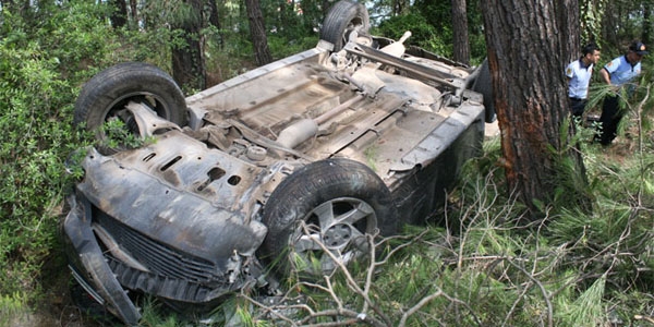 Marmaris'te trafik kazası: 2 yaralı