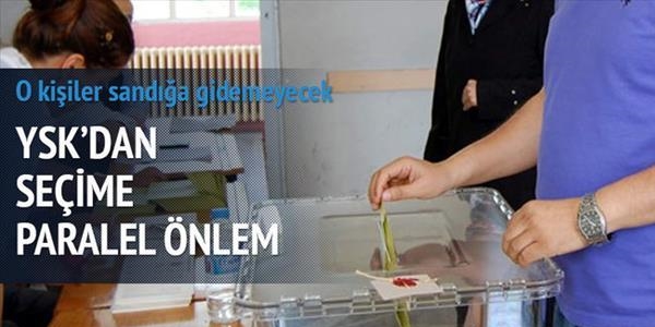 YSK'dan sandığa paralel önlem