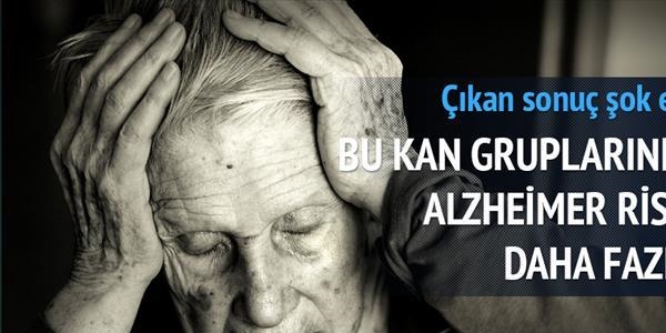 Alzheimer kan grubu ile bağlantılı