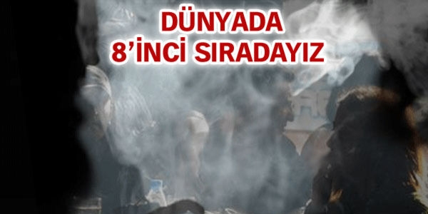 5 Türk'ten 2'si duman altında çalışıyor