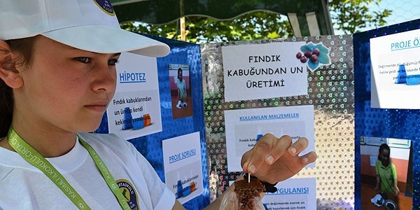 'Fındık kabuğundan kek'in lezzeti şaşırttı