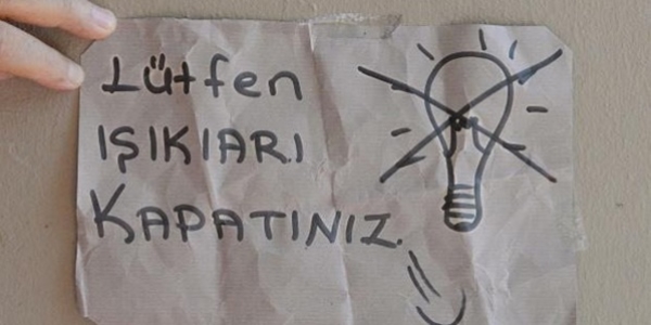 Oy verilen sınıfta notla propaganda iddiası