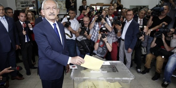 Kılıçdaroğlu'nun oy kullandığı sandıktan, CHP birinci çıktı