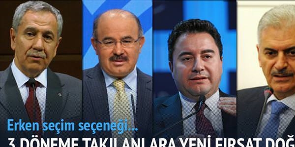 Erken seçim seçeneği 3 dönemliklere kapı açtı