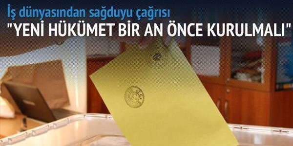 Patronlardan istikrar ve sağduyu çağrısı