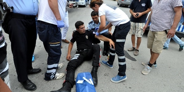 Yunus polisi kazada yaralandı