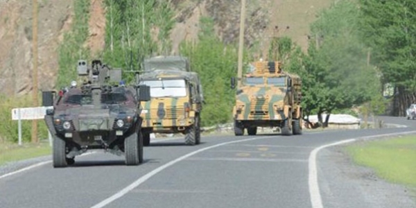 Hakkari'de askeri hareketlilik