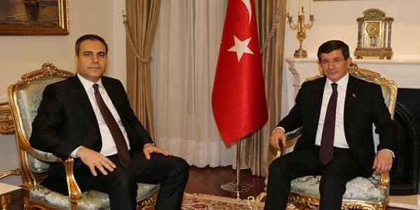 Davuto�lu M�T M�ste�ar� Fidan'la g�r��t�