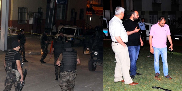 Polis Merkezi'ne ateş açıldı: 2'si polis 3 yaralı!