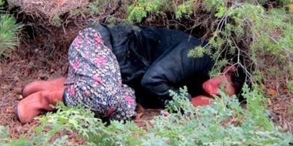 Ormanda kaybolan hamile kadn 21 saat sonra bulundu