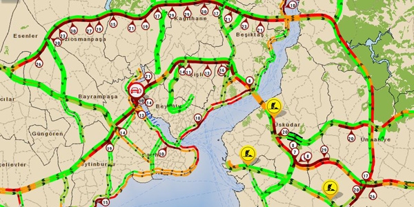 TEM'de zincirleme kaza: 3 yaralı