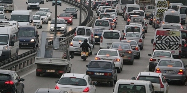 Trafikteki araç sayısı 20 milyona yaklaştı