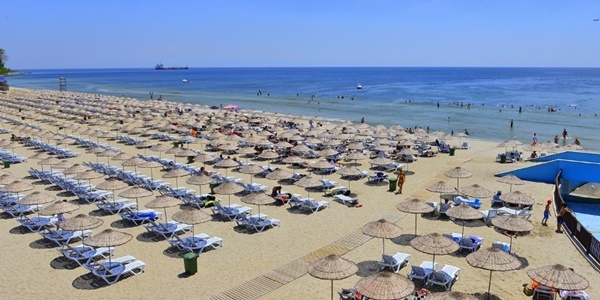 İstanbul'un plajları temiz
