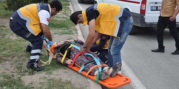 Yozgat'ta trafik kazas: 4 yaral