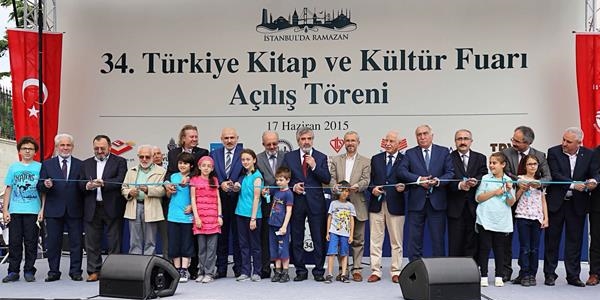'34. Türkiye Kitap ve Kültür Fuarı' açıldı