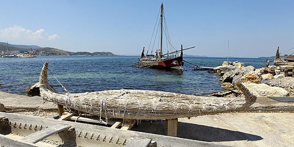 Antik limanla 2 bin yıl önceye yolculuk