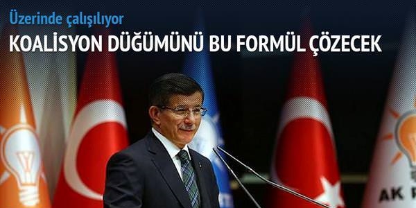 Koalisyon düğümünü bu formül çözecek