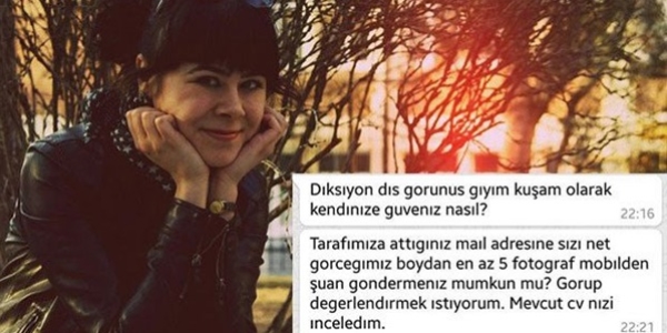 Editörlük için boy fotoğrafı istendi!